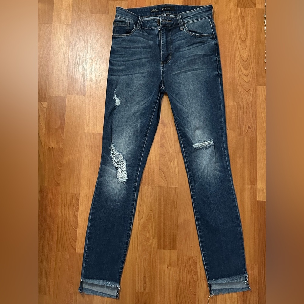 Dark skinny jeans